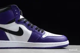 PURPLE 555088-500 HIGH 1 AIR COURT JORDAN 0529
